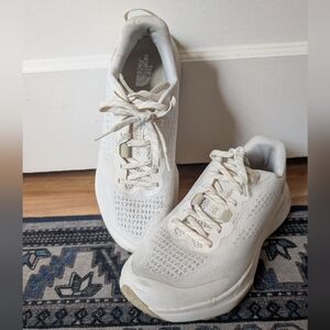 The North Face Women's White Beige AltaMesa 300 Running Shoes 9.5